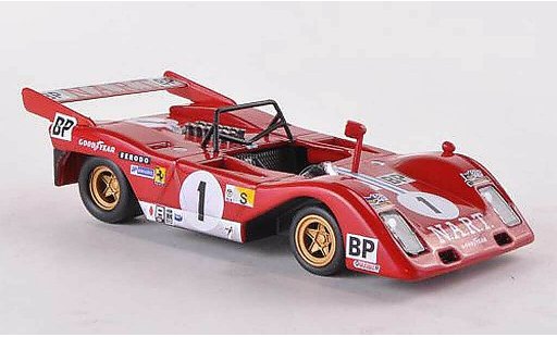 Ferrari 312 P 1/43 Ferrari Racing Collection No.1 Scuderia N.A.R.T. J.C.Andruet/T.Zeccon 24h Le Mans 1974 diecast model cars