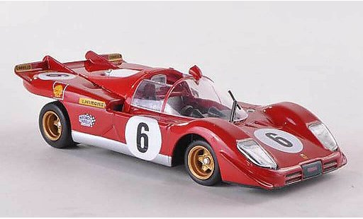 Ferrari 512 S 1/43 Ferrari Racing Collection No.6 I.Giunti/N.Vaccarella Targa Florio 1970 diecast model cars