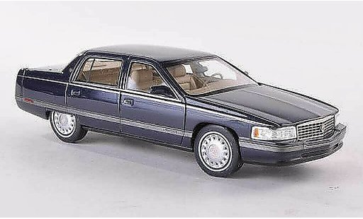 Cadillac Sedan Sedan 1/43 GLM DeVille blue 1994 diecast model cars