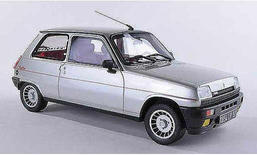 Renault 5 Alpine 1/18 Ottomobile Turbo grey diecast model cars