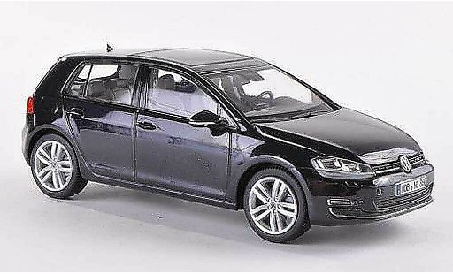Volkswagen Golf Base 1/43 Herpa black 5-Turer 2013 diecast model cars