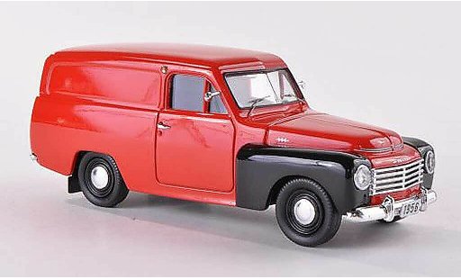 Volvo 445 Duett 1/43 Skandinavisk red/black 1956 diecast model cars