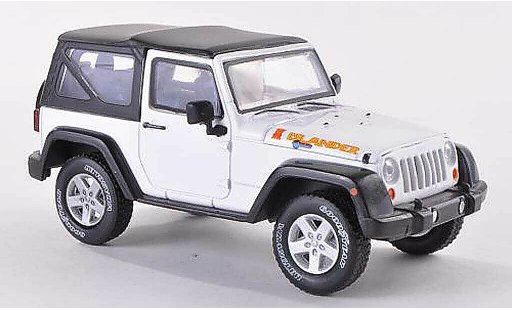 Jeep Wrangler Islander Edition 1/43 Greenlight white 2012 diecast model cars