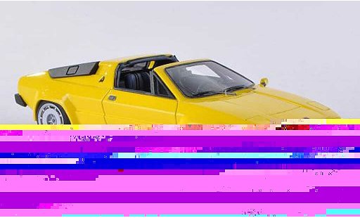 Lamborghini Jalpa P3500 1/43 Look Smart 350 yellow 1986 diecast model cars