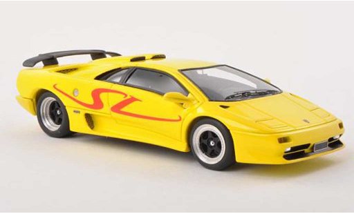 Lamborghini Diablo SV 1/43 Look Smart yellow 1995 diecast model cars
