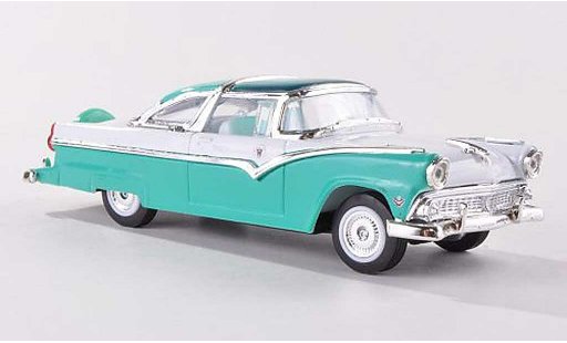 Ford Crown Victoria 1/43 Yat Ming green/white 1955 diecast model cars