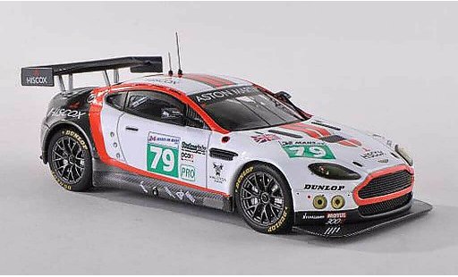 Aston Martin V8 vantage 1/43 IXO No.79 Hiscox 24h Le Mans 2011 Hancock/Dolan/Buncombe diecast model cars