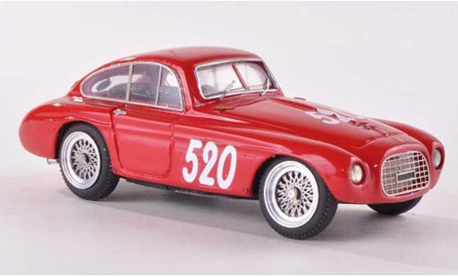 Ferrari 166 MM 1/43 Jolly Model Saloon Zagato No.520 Mille Miglia L.Bosisio/P.Ercole diecast model cars