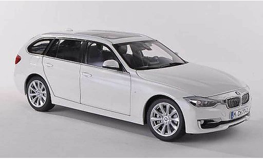 Bmw 330 Touring 1/18 Paragon F31 white 2012 diecast model cars