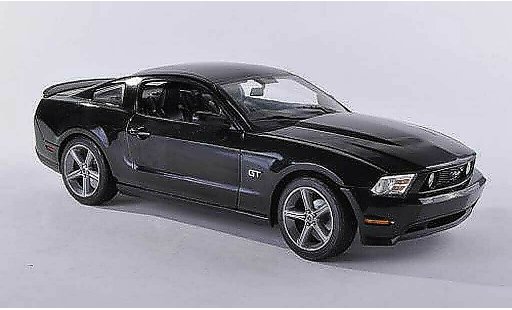 Ford Mustang GT 1/18 Greenlight black diecast model cars