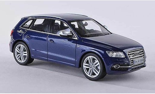 Audi SQ5 tdi 1/43 Schuco blue 2013 diecast model cars