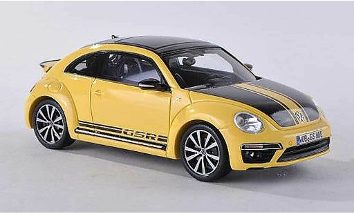Volkswagen Beetle GSR 1/43 Spark yellow/black 2013 diecast model cars