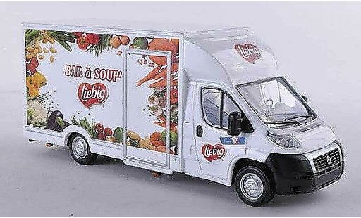 Fiat Ducato Kasten 1/43 Eligor Lebensmittelfahrzeug Liebig diecast model cars