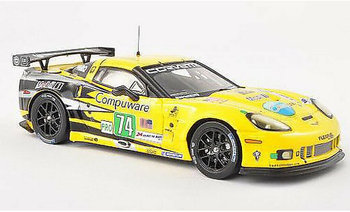 Chevrolet Corvette ZR1 1/43 IXO C6 No.74 24h Le Mans 2011 O.Garvin/J.Magnussen/R.Westbrook diecast model cars