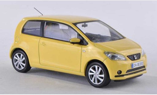 Seat Mii Base 1/43 Seat -yellow 2011 diecast model cars