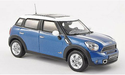 Mini Countryman S 1/43 IXO blue/white 2011 diecast model cars