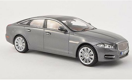 Jaguar XJ Base 1/43 IXO grey RHD 2011 diecast model cars