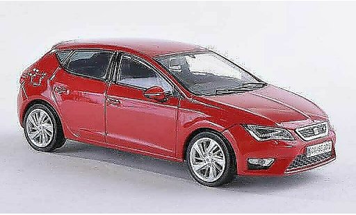 Seat Leon Base 1/43 Seat red 2012 diecast model cars