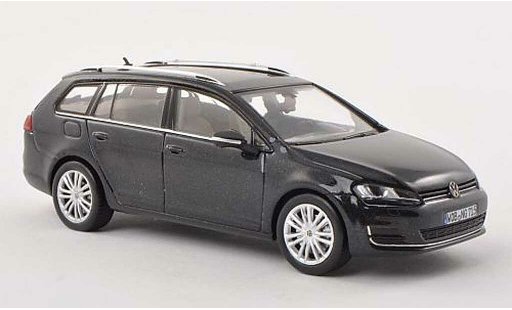 Volkswagen Golf Variant 1/43 Herpa black 2013 diecast model cars