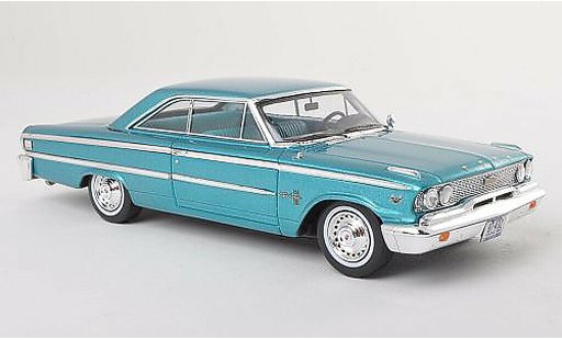Ford Galaxy 500 1/43 Spark turquoise modele special MCW L.E.300 1963 diecast model cars