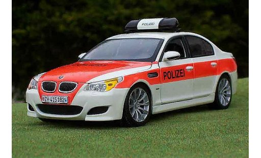 Bmw M5 safety car 1/18 Maisto E60 moto gp / police / police diecast model cars