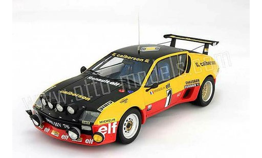 Alpine A310 groupe 5 1/18 Ottomobile 1977 numero 1 diecast model cars