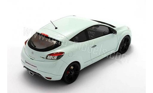 Renault Megane Sport 1/18 Ottomobile rs 2010 white diecast model cars