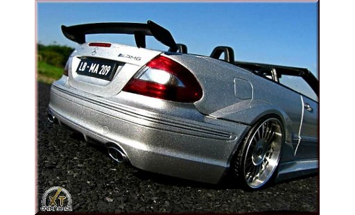 Mercedes Classe CL AMG DTM cabriolet 1/18 Kyosho K grey jantes alu alpina 20 pouces diecast model cars