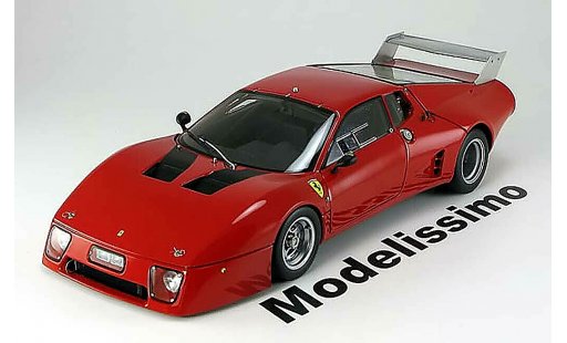 Ferrari 512 BB 1/18 BBR Models le mans presentation 1979 red diecast model cars