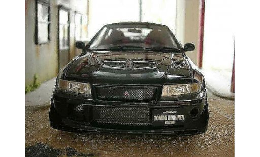 Mitsubishi Lancer Evolution VI 1/18 Autoart tommi makinen edition black diecast model cars