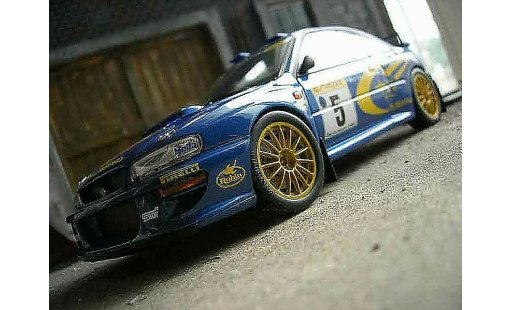 Subaru Impreza WRC 1/18 Autoart r.burns 1999 diecast model cars