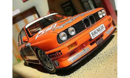 Bmw M3 coupe 1/18 Minichamps DTM E30 team linder #18 hahne jagermeister diecast model cars