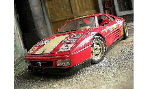Ferrari 348 TB 1/18 Burago challenge #177 diecast model cars