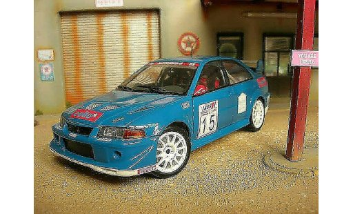 Mitsubishi Lancer Evolution VI 1/18 Autoart rallye diecast model cars