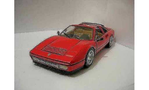 Ferrari 328 GTS 1/18 Anson red 1988 diecast model cars