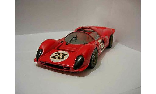 Ferrari 330 P4 1/18 Jouef red #23 diecast model cars