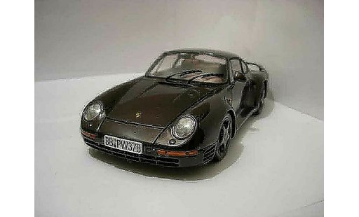 Porsche 959 1985 1/18 Motorbox brown diecast model cars