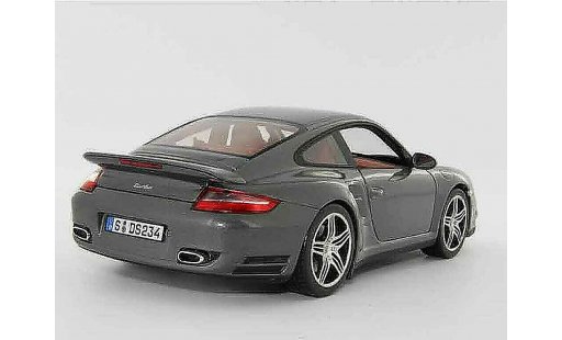 Porsche 911 Turbo 1/18 Norev grey diecast model cars