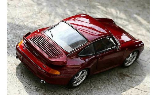 Porsche 911 Turbo 1/18 Ut Models bordeau diecast model cars
