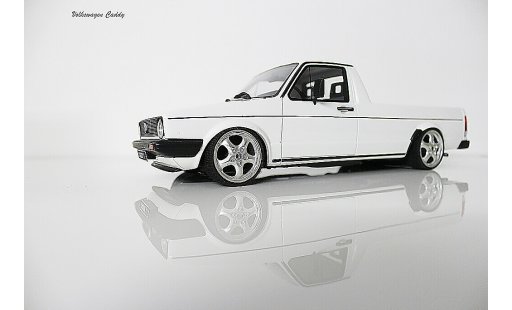 Volkswagen Caddy Base 1/18 Ottomobile white jantes porsche 17 pouces diecast model cars