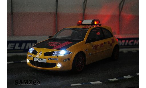 Renault Megane R26R 1/18 Ottomobile Jaune Sirius Safety Car diecast model cars