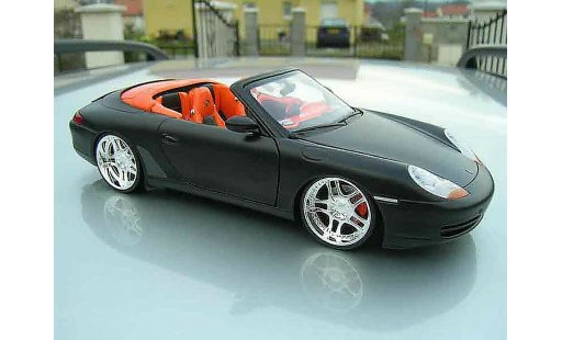 Porsche 911 Cabriolet 1/18 Ut Models Convertible black diecast model cars