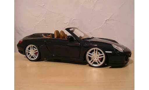 Porsche 911 Cabriolet 1/18 Maisto Convertible black jantes f430 diecast model cars