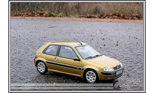 Citroen Saxo VTS 1/18 Ottomobile yellow heliodor diecast model cars