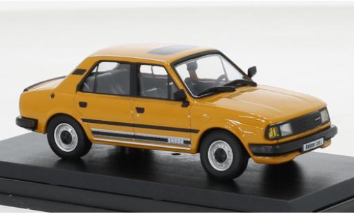 Diecast model cars Skoda 120 Base L orange 1984 1/43 Abrex