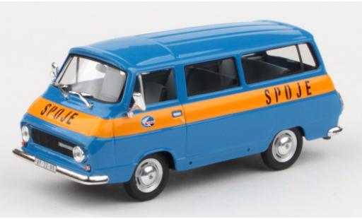 Diecast model cars Skoda 1203 Mikrobus blue Spoje 1974 1/43 Abrex