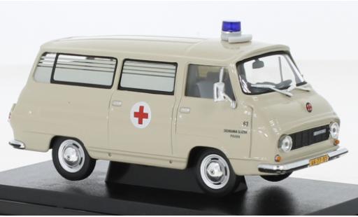 Diecast model cars Skoda 1203 Mikrobus Sanitka - Prevozka 1974 1/43 Abrex