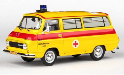 Diecast model cars Skoda 1203 Mikrobus Sanitka Zachranna Sluzba Praha (CZ) 1974 1/43 Abrex