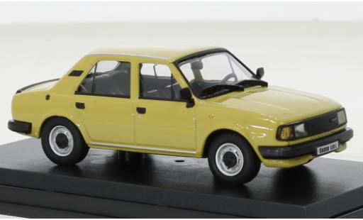 Diecast model cars Skoda 120 Base L beige 1984 1/43 Abrex