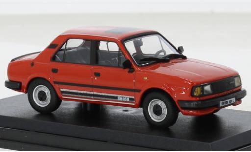Diecast model cars Skoda 120 Base L red 1984 1/43 Abrex